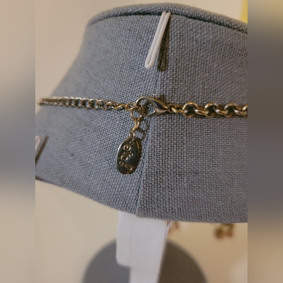 Vintage ETC! Statement Gold Tone Peach Pink Creme Tone Bubbles - Picture 6 of 6